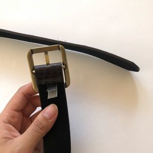 Princess Polly Accessories - Princess Polly Reptile Rodeo Belt Brown Chocolate Princess Polly Accessories - Princess Polly Reptile Rodeo Belt Brown Chocolate
